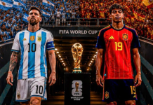 2026 World Cup Final: Spain v Argentina – where to watch and when it kicks off Lionel Messi and Lamine Yamal ahead of the 2026 World Cup final between Spain and Argentina