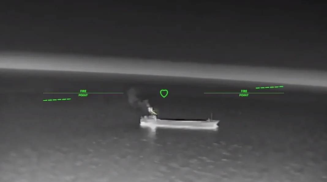 Тіньовий флот Судно в Чорному морі під час операції Сил безпілотних систем