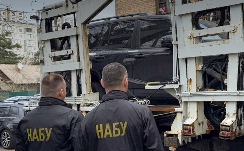 NABU staff NABU staff during investigative activities in the case concerning National Guard procurement