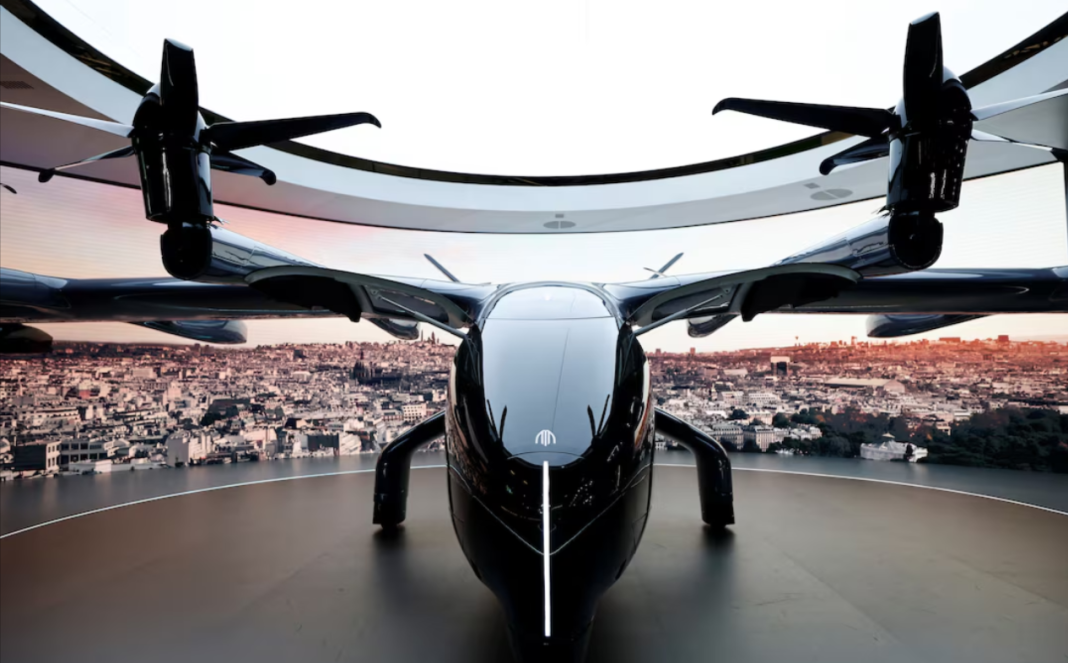 eVTOL taxi Electric eVTOL air taxi