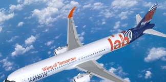 Airbus has launched a test programme for the extended wing on the A321neo An Airbus A321neo aircraft in flight