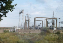 A substation supplying the reservoir’s pumping station is on fire in Crimea Fire at the NS-16 electrical substation in the Kirovsky District of Crimea