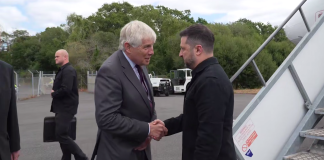 A meeting with Andy Burnham has been scheduled in Britain Zelenskyy has arrived in the UK