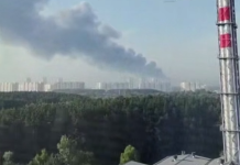 Пожежа на великому 3PL-складі в Московській області