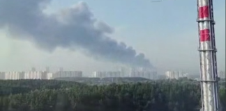 Пожежа на великому 3PL-складі в Московській області