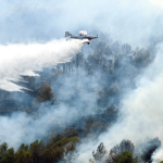 Three firefighters have died whilst fighting fires in Greece