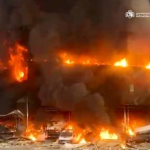 Russia struck a «Nova Poshta» terminal in Kryvyi Rih