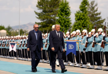 NATO Summit in Ankara: Trump criticises allies once again Donald Trump and Recep Tayyip Erdoğan at the NATO summit in Ankara.