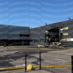 Уламки ракети знищили автосалон Porsche у Борисполі