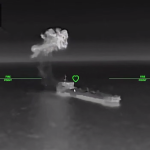 Large-scale drone attack on the Russian fleet in the Sea of Azov