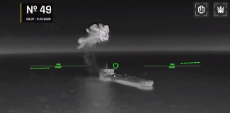 Large-scale drone attack on the Russian fleet in the Sea of Azov Ukrainian drones are attacking Russian vessels in the Sea of Azov