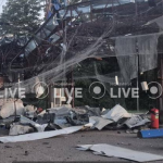 Russian attack on Izyum: a drone destroyed a petrol station
