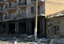 Russian attack on Odessa: three people have been killed A damaged residential building in Odesa following a Russian missile and drone attack