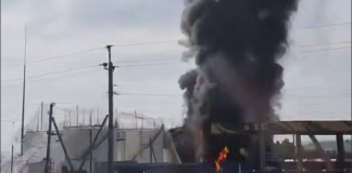 The SBU carried out simultaneous strikes against five targets in Russia and Crimea Tank farm at an industrial site