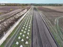 Українські прикордонники готують «кілзону» на кордоні з Білоруссю Оборонні укріплення на українсько-білоруському кордоні із «зубами дракона» та протитанковим ровом