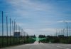 На окружній Харкова завершили встановлення антидронових сіток Антидронові сітки над кільцевою дорогою Харкова