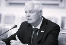 Senator Lindsey Graham, an American politician; photo from the archives