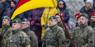 The number of applications to opt out of military service has risen sharply in Germany Bundeswehr servicemen in uniform