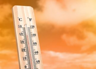 На початку серпня в Україні прогнозують спеку до +38° Термометр показує високу температуру повітря