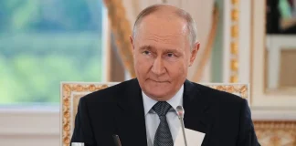 Президент РФ Володимир Путін під час офіційного заходу