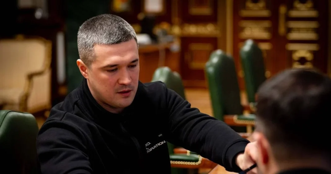 Михайло Федоров про звільнення Михайло Федоров під час зустрічі з Зеленським