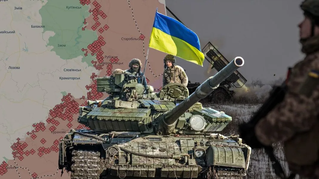 Українські військові на фронті