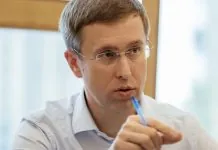 Сергій Корецький під час робочої зустрічі