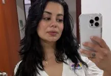 Амаранта Ханк склала присягу сенаторки Колумбії Дейсі Алехандра Ортіз, відома як Амаранта Ханк, під час політичної кампанії