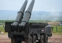 Пускові установки балістичних ракет під час перекидання
