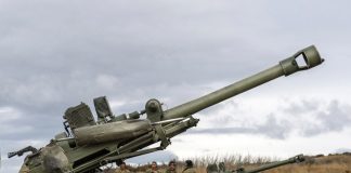 Легка 105-мм гармата L119 на буксируванні
