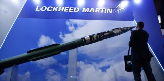 Ракета-перехоплювач Patriot на стенді Lockheed Martin