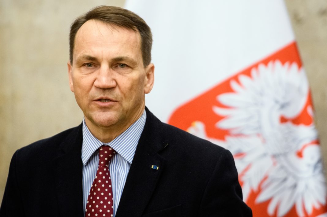 Polish Foreign Minister Radosław Sikorski Radosław Sikorski warned of a possible Russian provocation involving drones