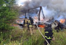 A driver has been killed in the Kryvyi Rih district as a result of a Russian attack Rescue workers are putting out a fire following a Russian attack on the Kryvyi Rih district