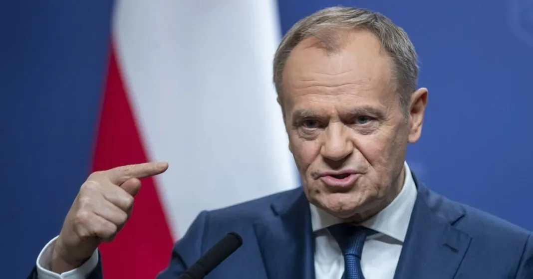 Прем’єр-міністр Польщі Дональд Туск під час виступу