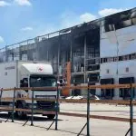 Російський удар знищив склад Українського Червоного Хреста в Києві