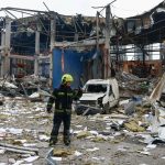 A woman was killed as a result of overnight shelling in Kyiv