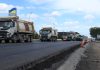 Дорога М-09 під час капітального ремонту