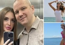 Колаж із трьох фотографій, що зображують подружжя Торохтій