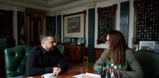 President Zelenskyy and Yulia Svyrydenko
