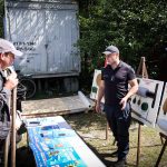 У Вишневому рятувальники проводять заняття з мінної безпеки після ракетного удару
