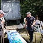У Вишневому рятувальники проводять заняття з мінної безпеки після ракетного удару