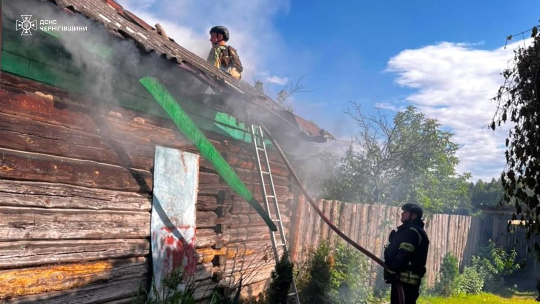 UAV attack in the Chernihiv region