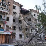 An 11-year-old girl has died under the rubble of a building in Zaporizhzhia