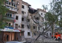 An 11-year-old girl has died under the rubble of a building in Zaporizhzhia A residential building in Zaporizhzhia destroyed by a Russian strike