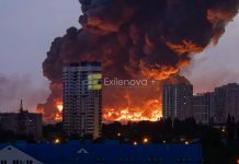 A Wildberries warehouse is on fire again in Russia following a drone attack Major fire in Krasnodar following a drone attack