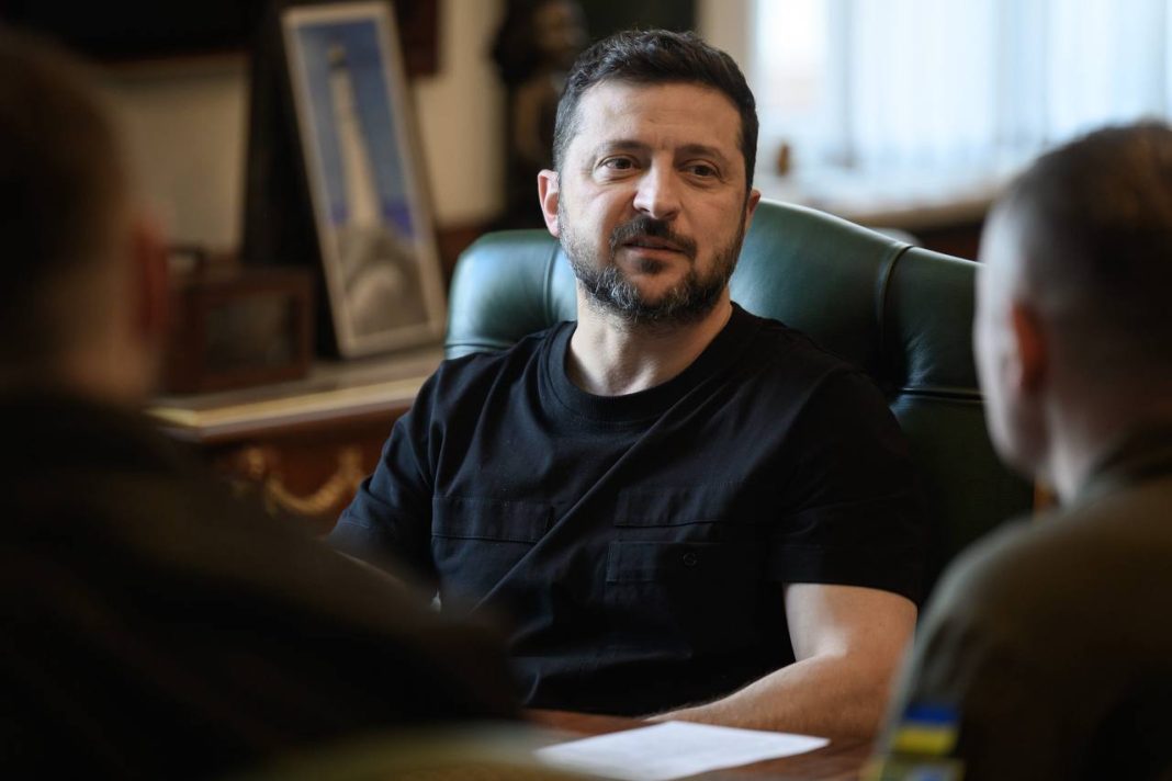 A meeting attended by Ukraine’s military and security leadership