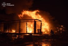 Russia killed three «Nova Poshta» drivers in an attack on Sumy Fire following a Russian strike on a Nova Poshta facility in Sumy