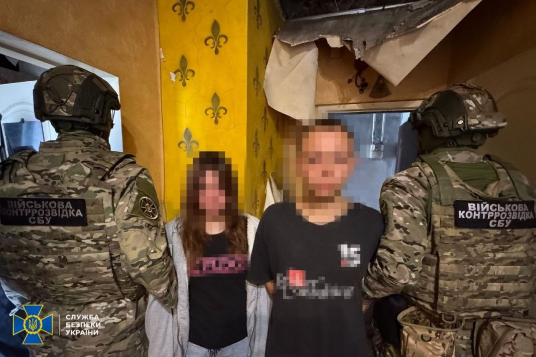 An SBU officer during investigative proceedings in a case concerning the planning of a terrorist attack