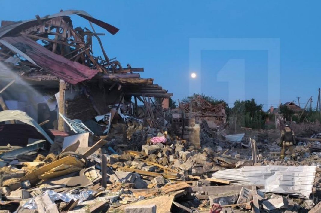 photo_30 July 2026_06:20:50 Houses destroyed following a Russian missile strike near Kryvyi Rih