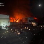 Attack on Kyiv: one dead, two injured and fires in various districts